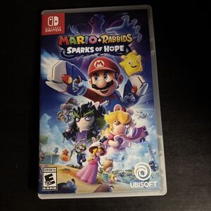 Mario + Rabbids Sparks of Hope - Nintendo Switch CIB Unsure If Code Is Used